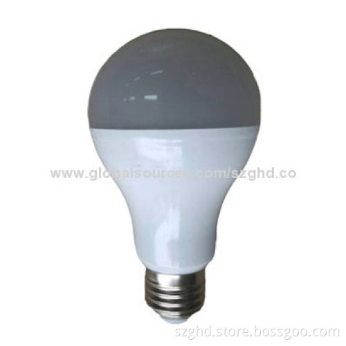 LED Bulb, E27, 5W, Aluminum + Plastic, Voltage of 100-240V AC